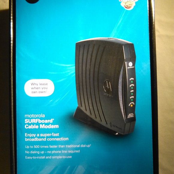 Motorola SURFboard Cable Modem; Model: SB5101U-In Original Box-Last ONE - Picture 2 of 15